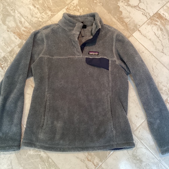 Patagonia Re-Tool Snap-T Pullover Blue - Picture 1 of 3